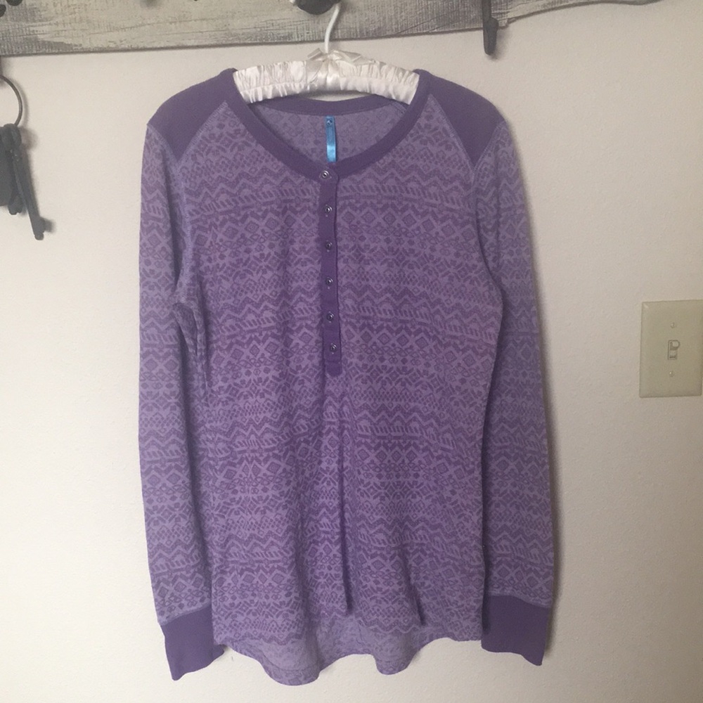 Ladies Kuhl Purple Long Sleeve Women's Tee